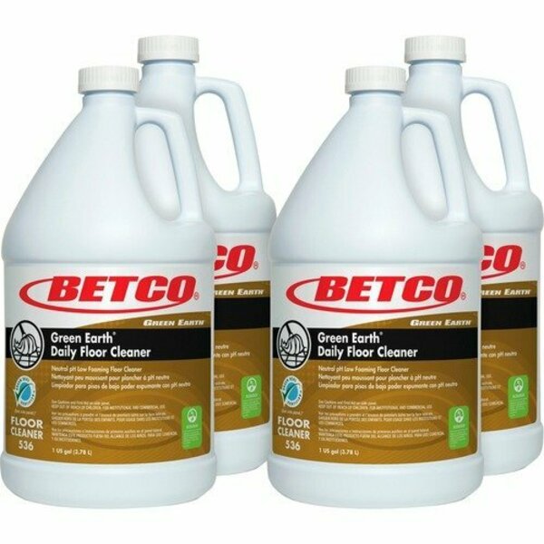 Betco CLEANER, FLOOR, DAILY, 4PK BET5360400CT